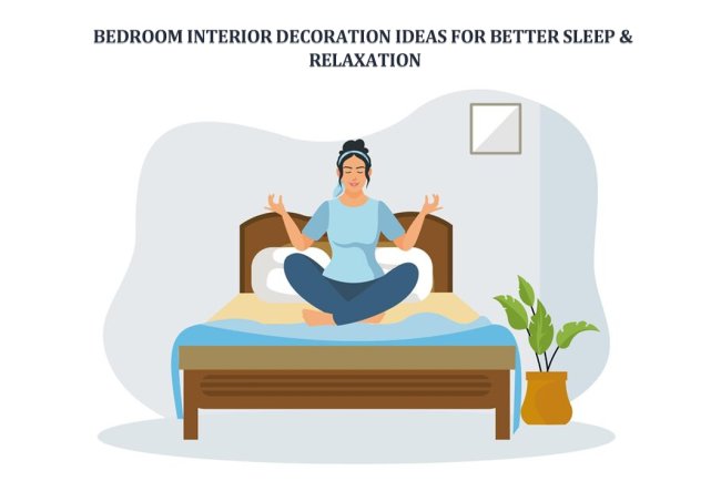 Bedroom Interior Decoration Ideas for Better Sleep & Relaxation