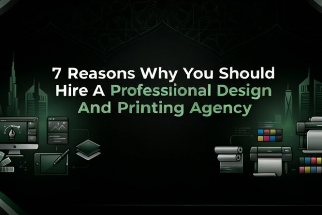 7 Reasons Why You Should Hire A Professional Design And Printing Agency