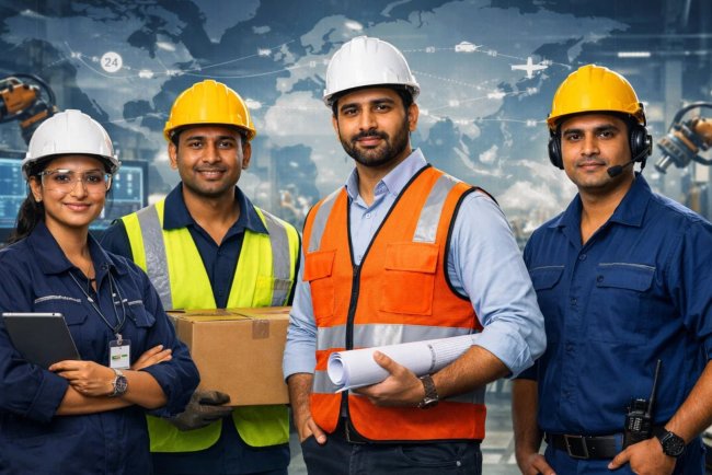Blue-Collar Workers and the Rise of Global Staffing: Why Skills, Speed, and Structure Will Define the Future of Jobs in India