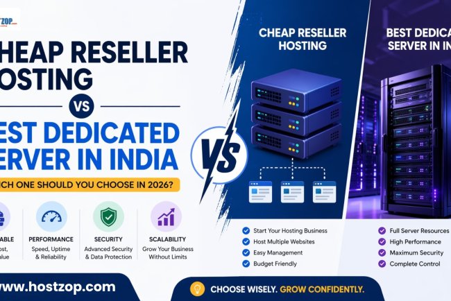 Reseller Hosting Vs Dedicated Server In India: Which One You Should Choose In 2026?