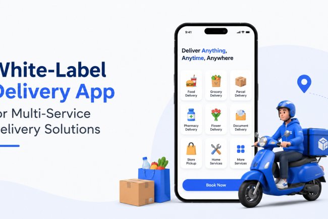 White-Label Delivery App for Multi-Service Delivery Solutions