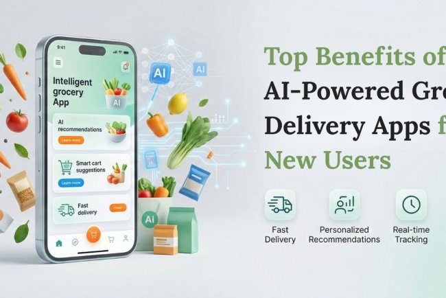 Top Benefits of AI-Powered Grocery Delivery Apps for New Users