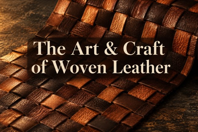 The Art and Craft of Woven Leather: History, Process, and Why It Lasts
