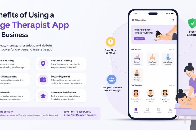 Top Benefits of Using a Massage Therapist App for Your Business