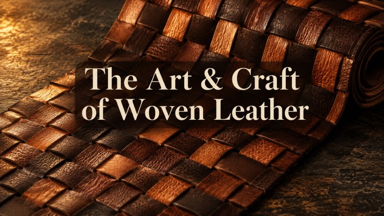 The Art and Craft of Woven Leather: History, Process, and Why It Lasts