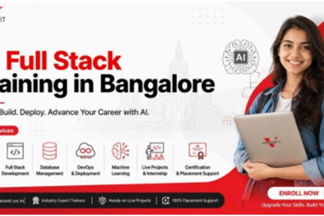 AI Full Stack Training in Bangalore: Complete Guide to Build a  Future-Ready Tech Career
