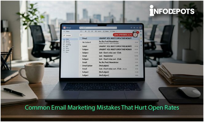 What Are the Common Email Marketing Mistakes That Hurt Open Rates?