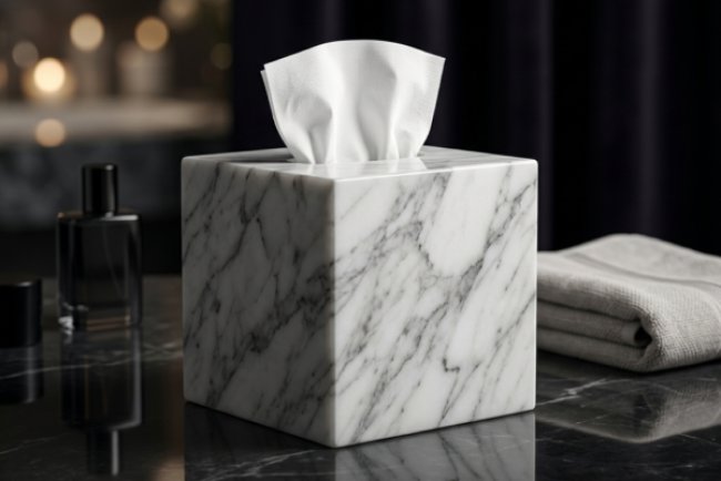 Top Benefits of Using a White Marble Tissue Holder in Your Home Decor