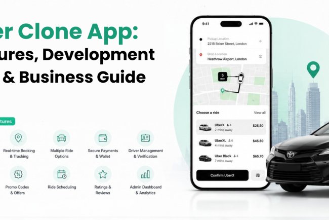 Uber Clone App: Features, Development Cost & Business Guide 2026