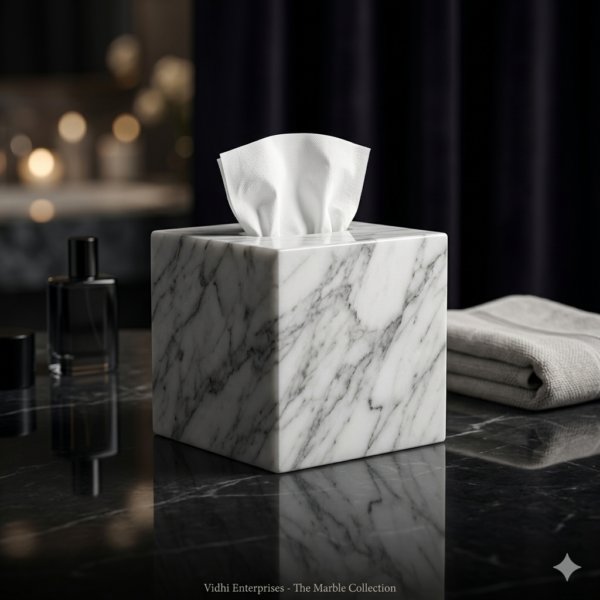 Top Benefits of Using a White Marble Tissue Holder in Your Home Decor