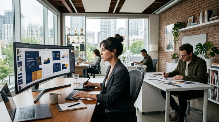 What a Presentation Design Agency Does That PowerPoint Templates Never Can?