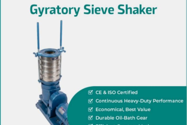 Laboratory Gyratory Sieve Shaker Machine for Testing Particles Size: The Significance of Correct Motion