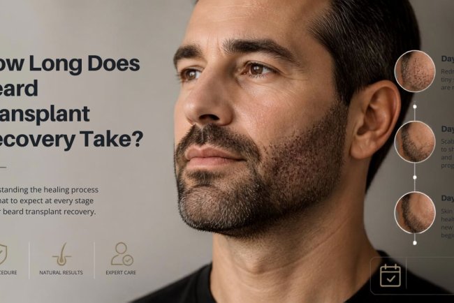How Long Does Beard Transplant Recovery Take?