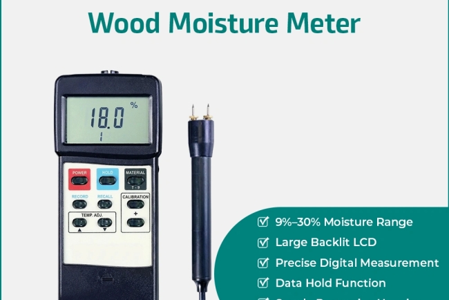 Wood Moisture Meter Manufacturer India – BST/WMM-700: The Best Tool for Wood Checking