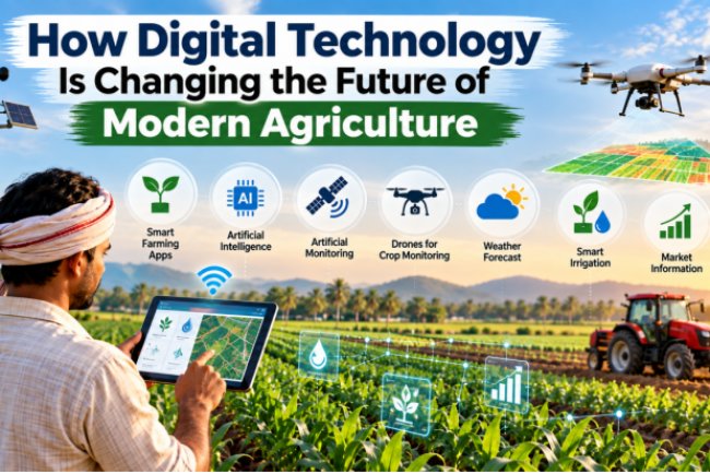 How Digital Technology Is Changing the Future of Modern Agriculture