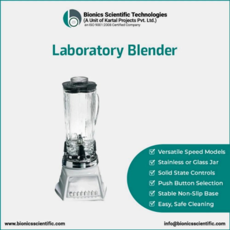 Laboratory Mixer Blender: An Instrument to Provide Sample Homogeneity