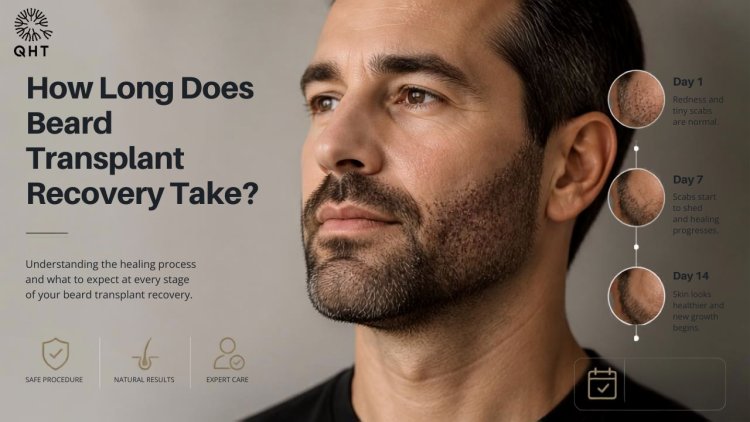 How Long Does Beard Transplant Recovery Take?