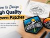 How to Design High Quality Woven Patches