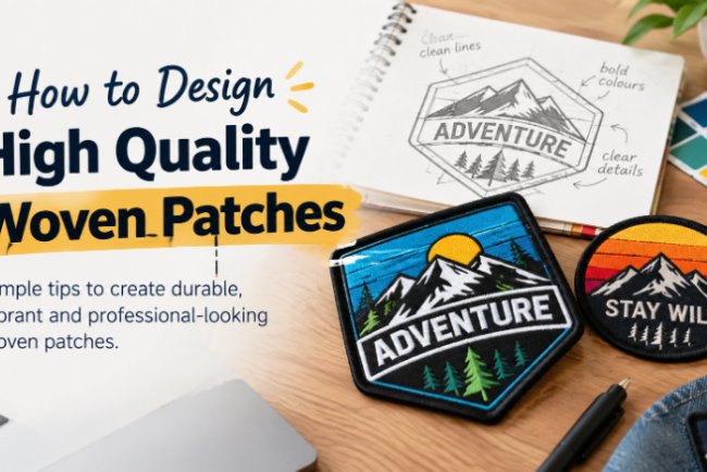 How to Design High Quality Woven Patches