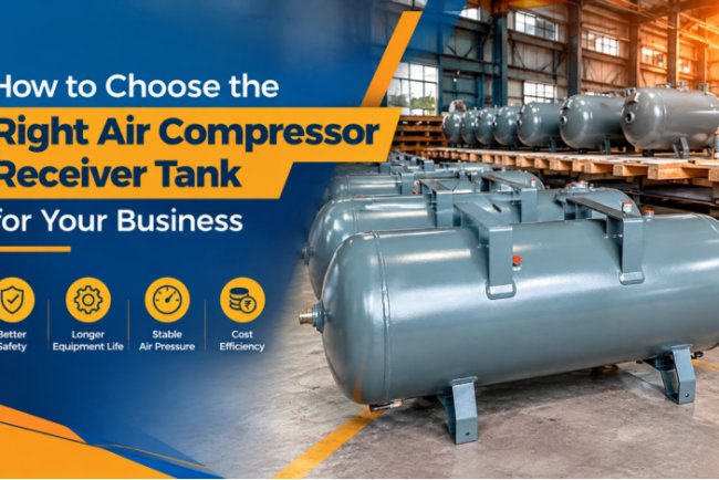 How to Choose the Right Air Compressor Receiver Tank for Your Business