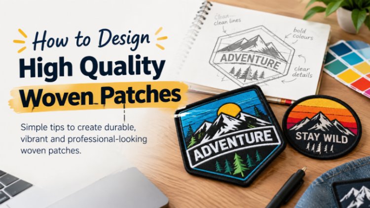 How to Design High Quality Woven Patches