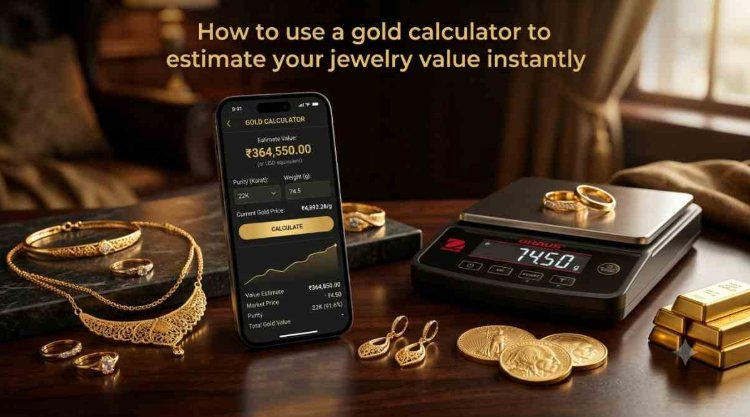 How to use a gold calculator to estimate your jewelry value instantly