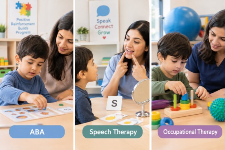 ABA vs Speech Therapy vs OT: Key Differences Explained
